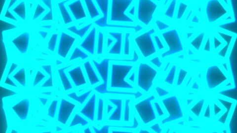 Abstract Blue Sapphire Crystal Motion