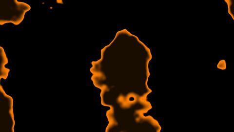 Abstract Burning Embers Fiery Hot