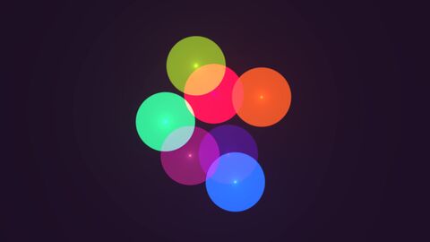 Abstract Candy Pop Explosion on