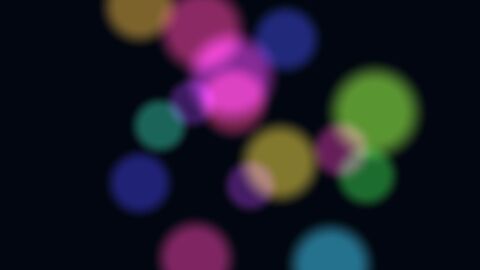 Abstract Color Shifting Water Bubble