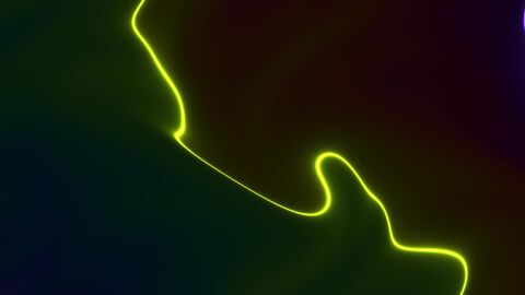 Abstract Crystal Liquid Refraction Motion