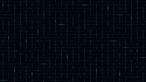 Abstract Digital Circuit Board Animation