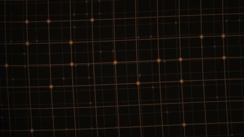 Abstract Digital Circuit Board Horizon