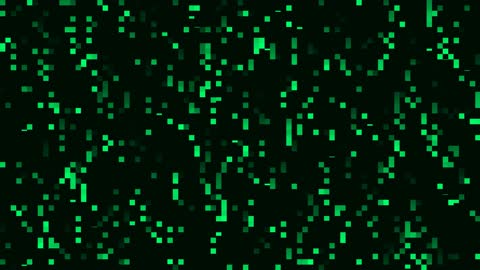 Abstract Digital Data Stream Rain