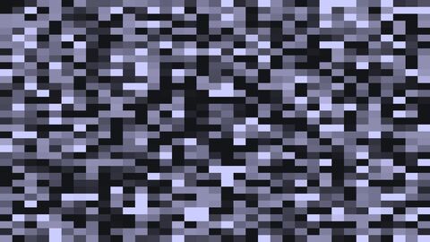 Abstract Digital Mosaic Animation Shimmering