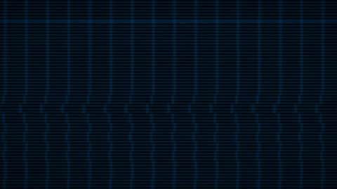 Abstract Digital Signal Interference Horizontal
