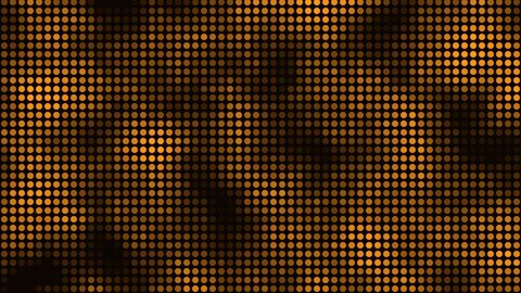 Abstract Dot Matrix Display Flowing