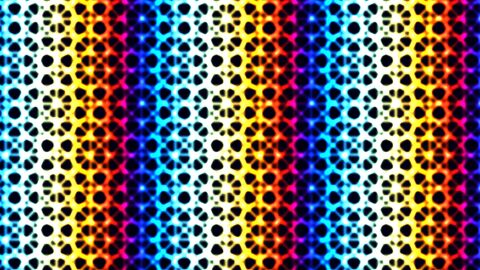Abstract Fiber Optic Weave Animation