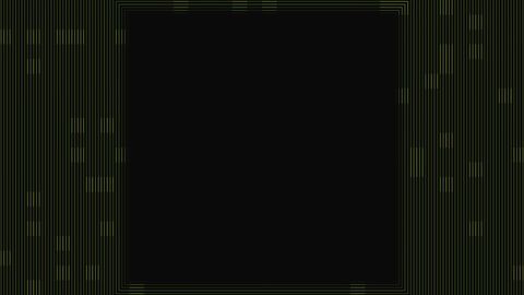 Abstract Flashing Angular Edge Lines