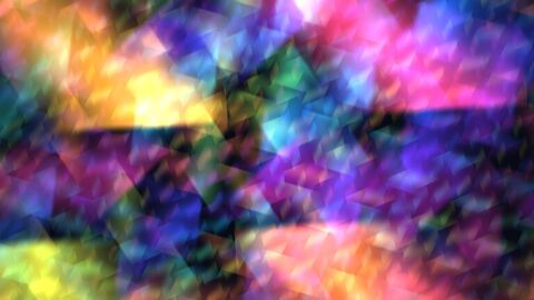 Abstract Fractal Ribbon Flow Background