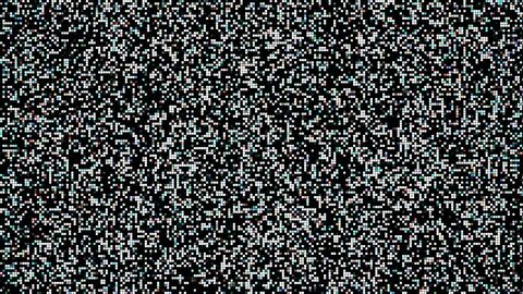 Abstract Glass Micro Grid Horizontal