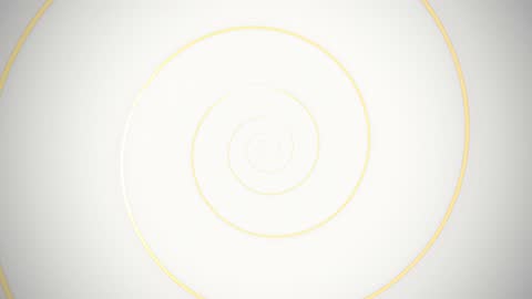 Abstract Golden Fibonacci Spiral Flow