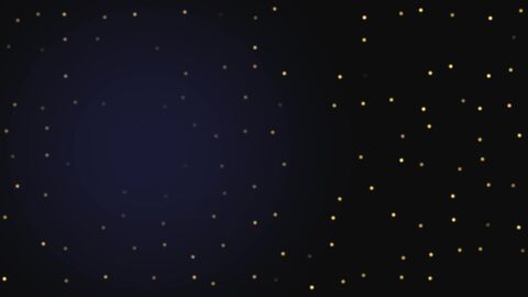 Abstract Golden Particles Flow Elegant
