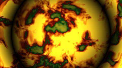 Abstract Hot Lava Flow Texture