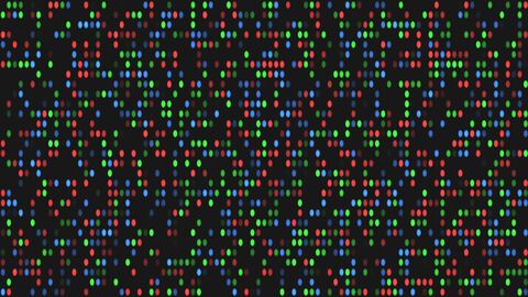 Abstract LED Dot Matrix Screen