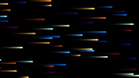 Abstract Light Streaks Animation Fast