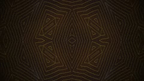 Abstract Liquid Obsidian and Golden