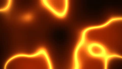 Abstract Molten Volcanic Magma Crack