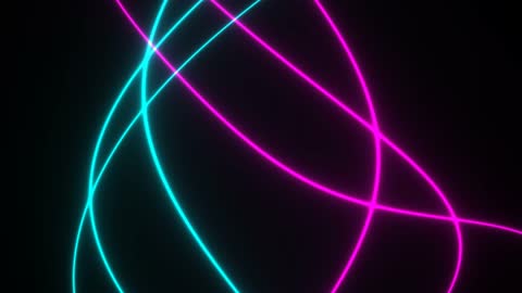 Abstract Neon Liquid Wire Data