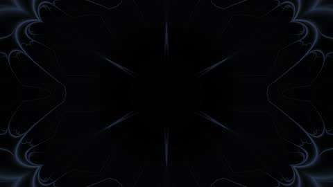 Abstract Organic Liquid Obsidian Fractal