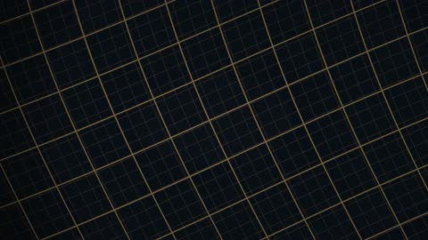 Abstract Origami Fold Horizon Layout