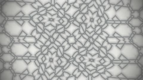Abstract Origami Geometric Patterns on
