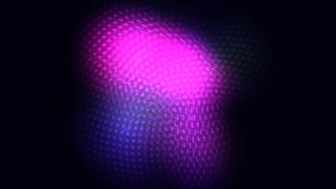 Abstract Pop Halftone Waves Dense