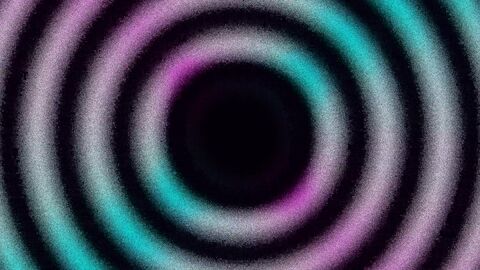 Abstract Rotating Neon Light Waves
