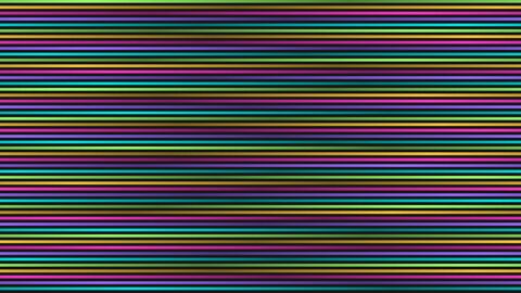 Abstract Shifting Colorful Line Field