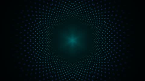 Abstract Symmetric Cyber Mandala Binary