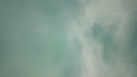 Abstract Teal and Blue Watercolor