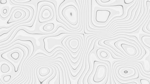 Abstract White Topographic Map Lines