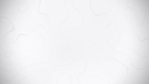 Abstract White Topography Wave Lines
