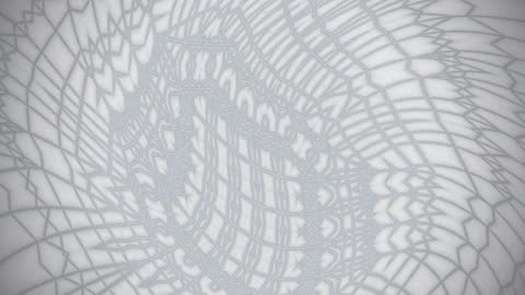 Abstract Woven Thread Patterns on