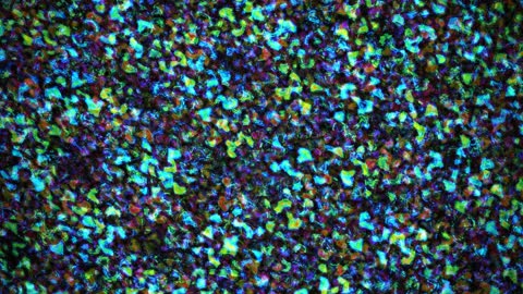 Abstract microscopic organic overflow Horizontal