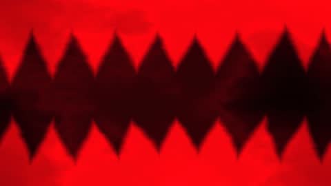 Abyssal Maw Devouring Blood Red