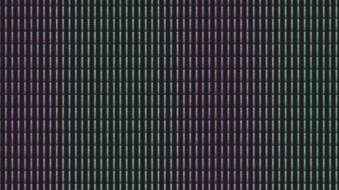Analog Sound Waves Display Horizontal