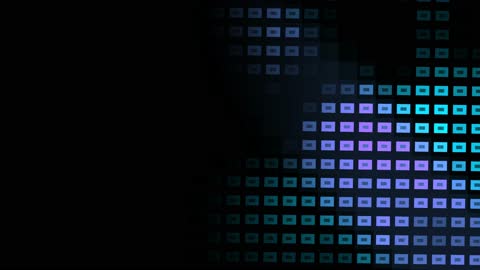 Architectural Neon Blocks Horizontal 30fps
