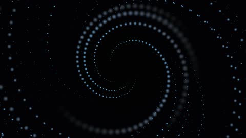 Atmospheric Data Mandala Tunnel Horizontal
