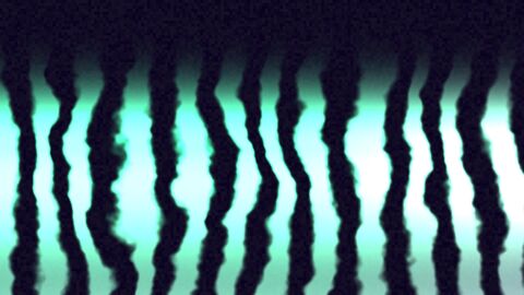 Aurora Borealis Simulation Wavy Light
