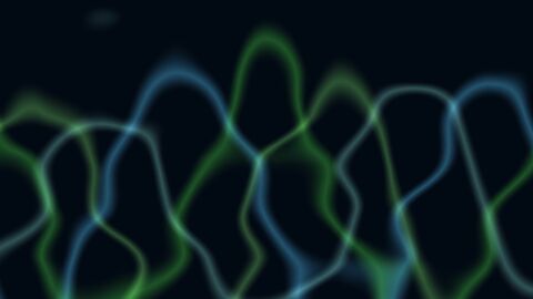Aurora Pop Night Background Horizontal