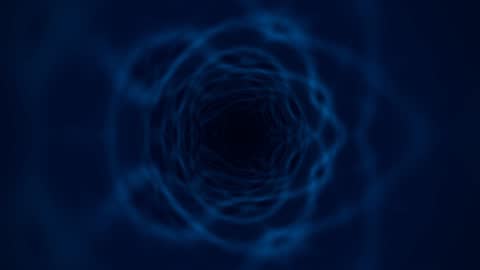 Azure Silk Nebula Tunnel Horizontal