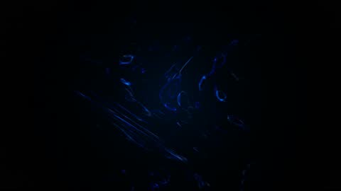 Balanced Fluid Metaball Abstract Horizontal