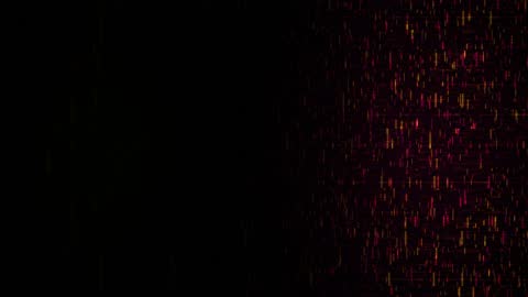 Balanced Modern Abstract Digital Glitch