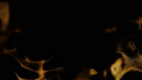 Black Void Gold Plasma Ribbons