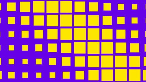 Bold Colorful Pulsing Square Grid