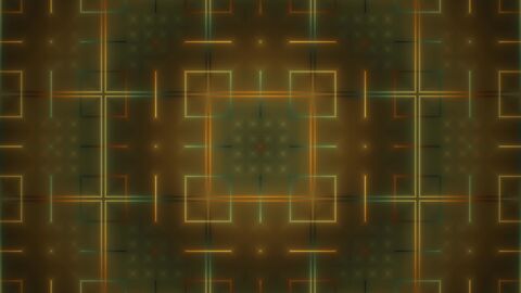 Brilliant Golden Slab Fractal Abstract