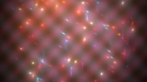 Bursting Neon Sparks Fractal Horizontal