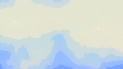 Cartoon Sky Waves Horizontal 30fps