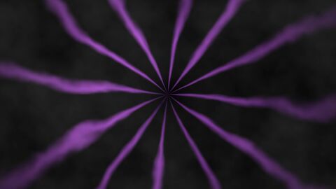 Celestial Bloom Abstract Cosmic Flower